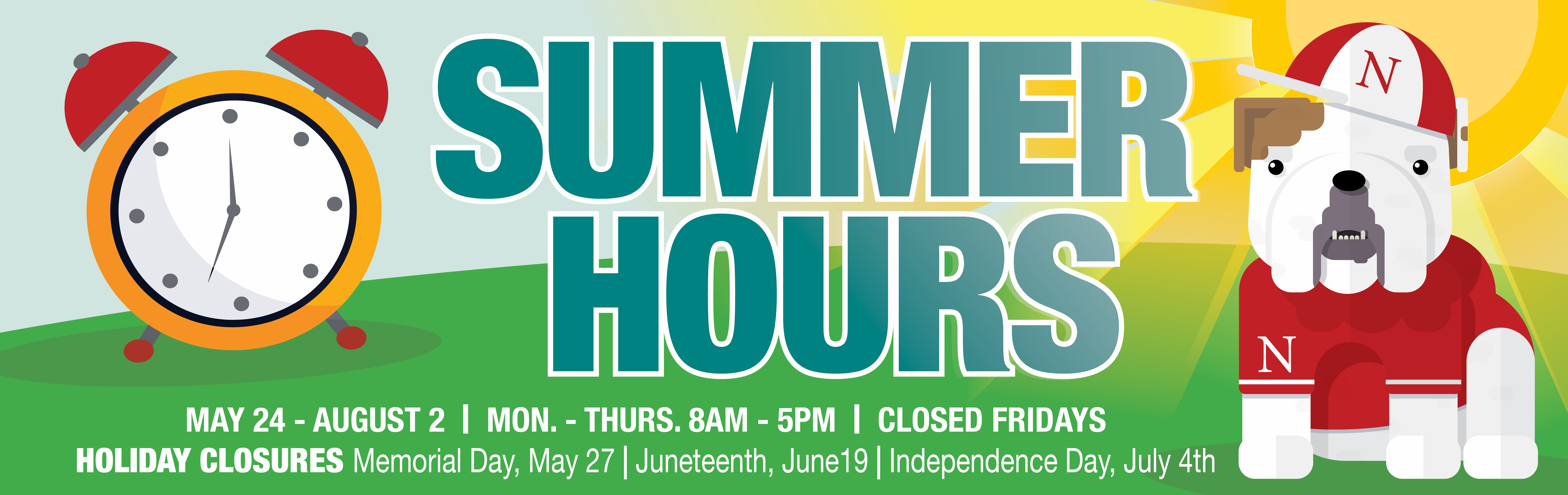 Summer Hours 2024